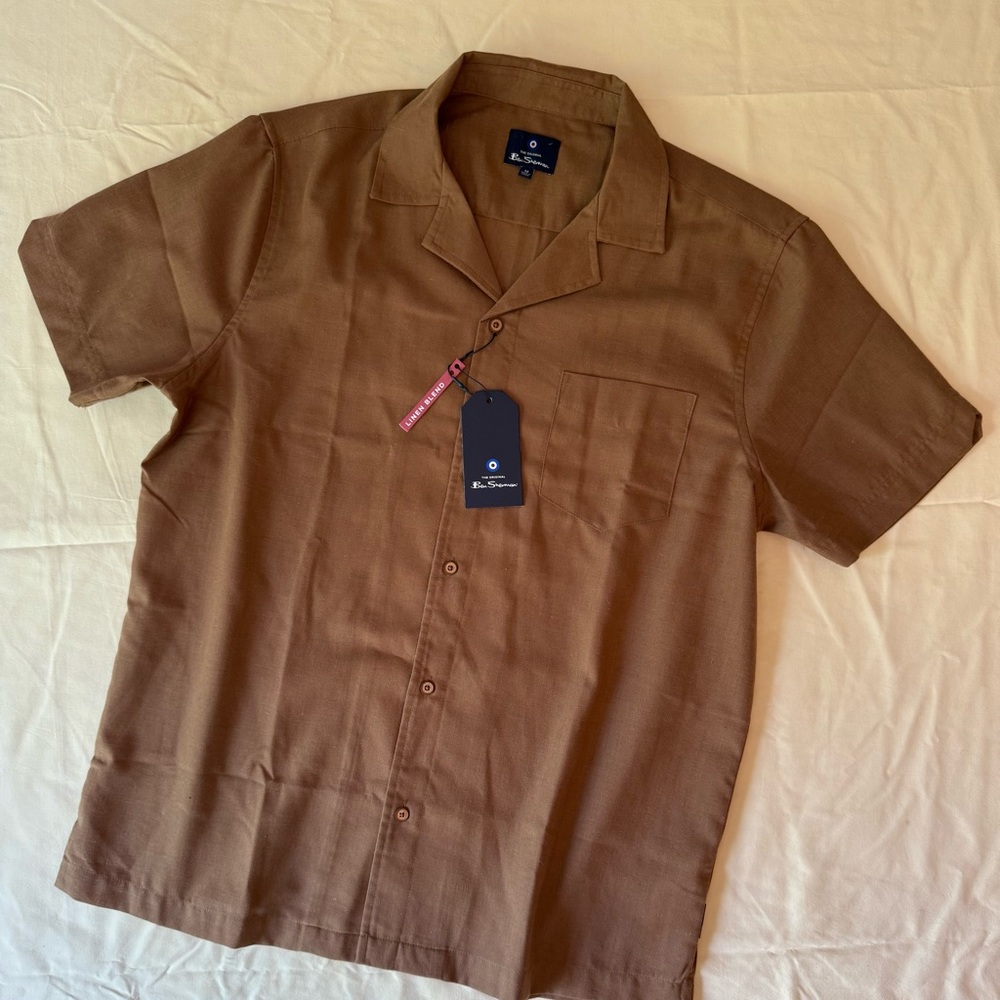 Ben Sherman Brown Casual Button Down Shirt